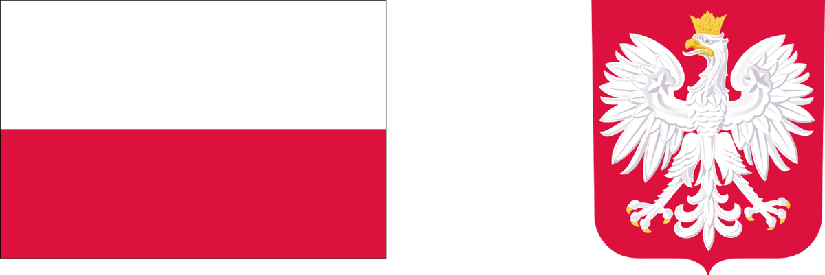 flaga Polski, godło Polski